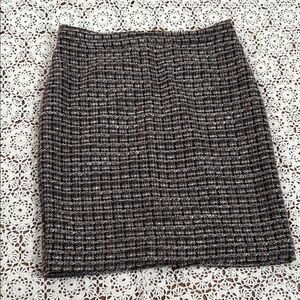 Ann Taylor LOFT Multi color Mini Pencil Skirt